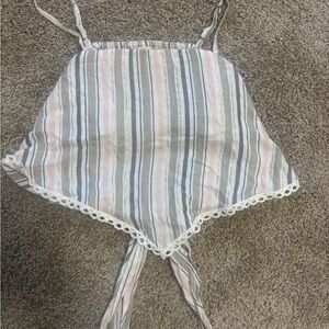 Surf Gypsy Multicolor Striped Top